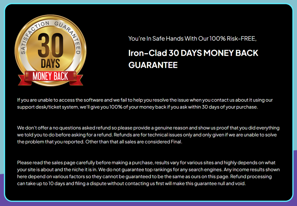 ColorBooks AI Guarantee