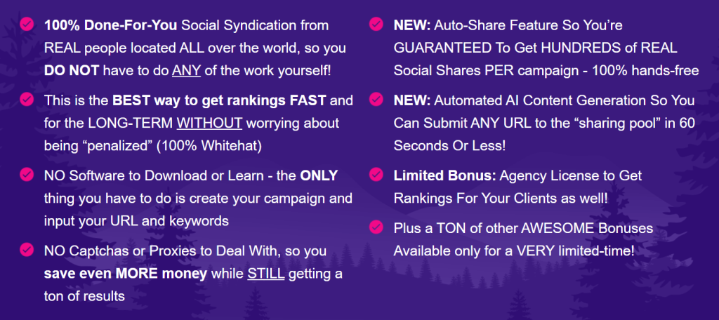 SyndBuddy AI features