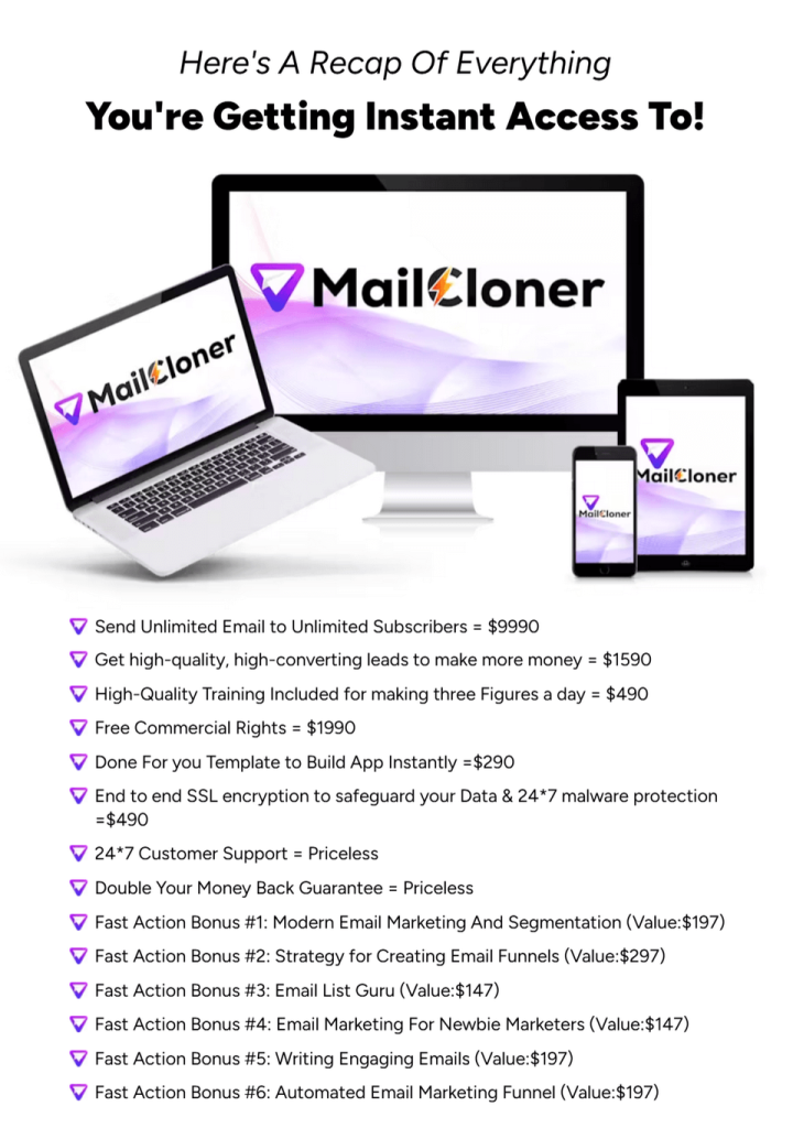 MailCloner price & OTOs