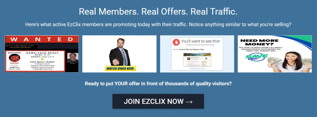 EzClix Instant Buyer Traffic Review