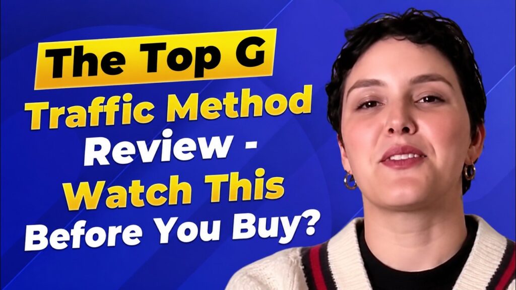 The Top G Traffic Method Review